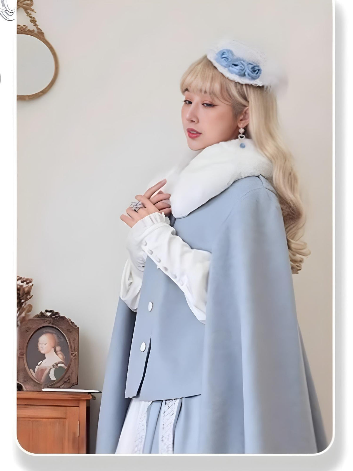 Polyhymnia - Miss Leisha - Classic Lolita skirt set with an embroidered long skirt - product detail 7