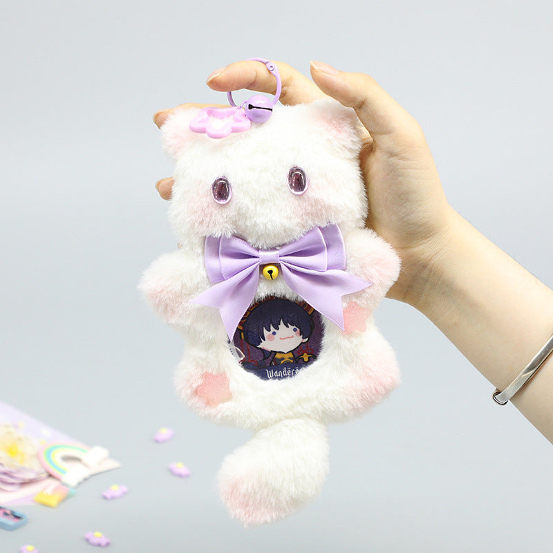 Plush Baji Bag Cute Guzi Pain Bag Student Backpack Baji Bag Decoration Pendant Gu Mei Star Chasing Anime - Lolita Fetch