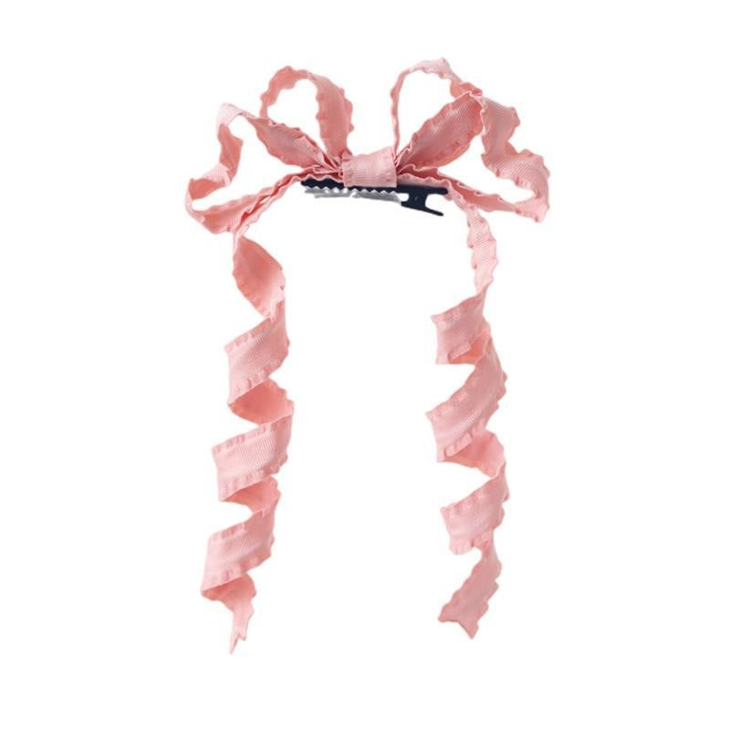 Original Handmade Double Ponytail Twist Hair Clip Lolita Girl Sweet Pair Clip Japanese Anime Cosplay Styling Hair Accessory