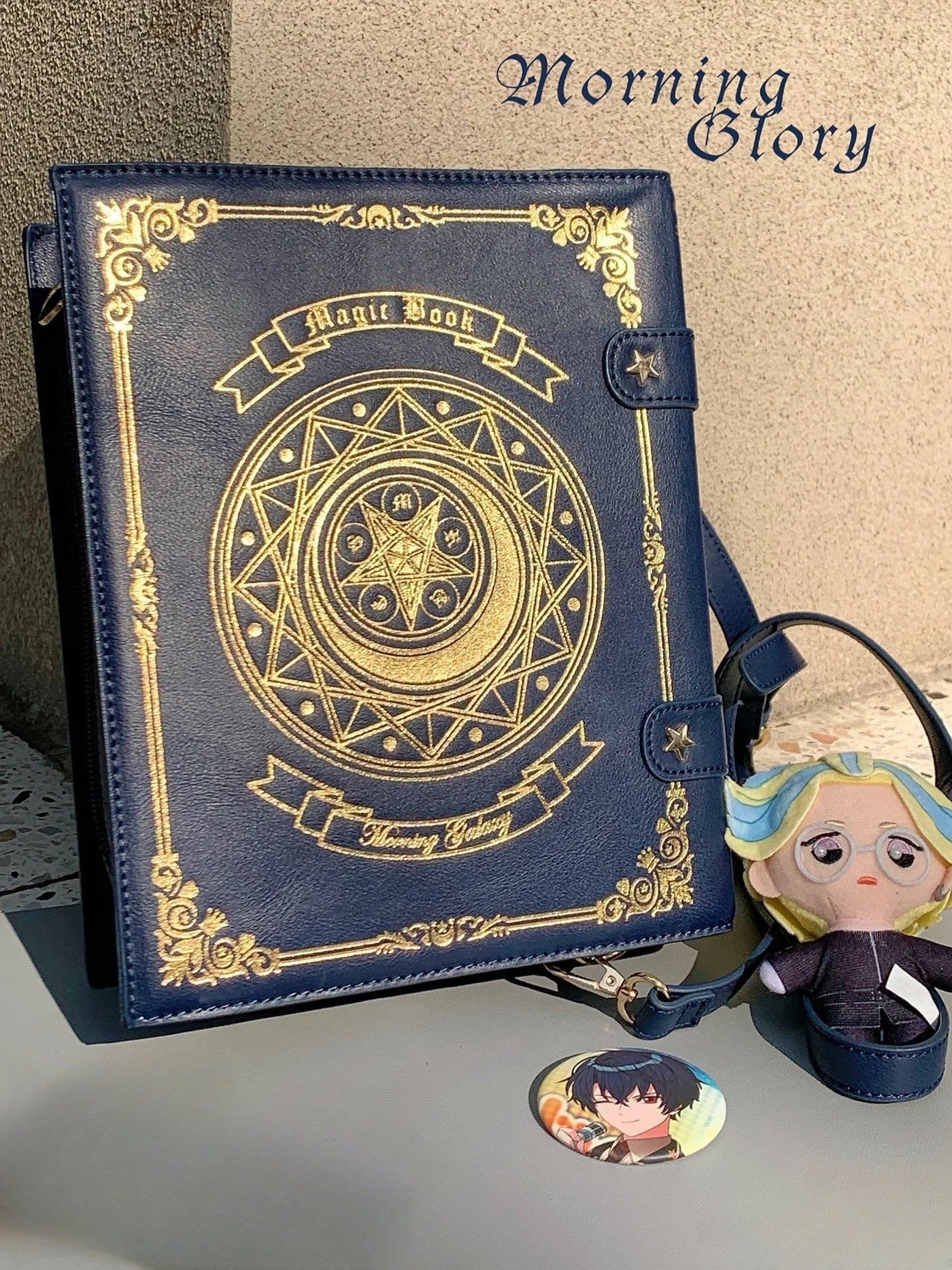 The Star-Moon Grimoire - Sweet Lolita Crossbody Clamshell bag - Lolita Fetch