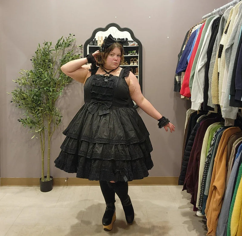 Aurora&Ariel - Super Puffy A-Line - Lolita petticoat with 18-inch length, organza layers, cotton waistband