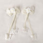 Barrettes papillon en ruban