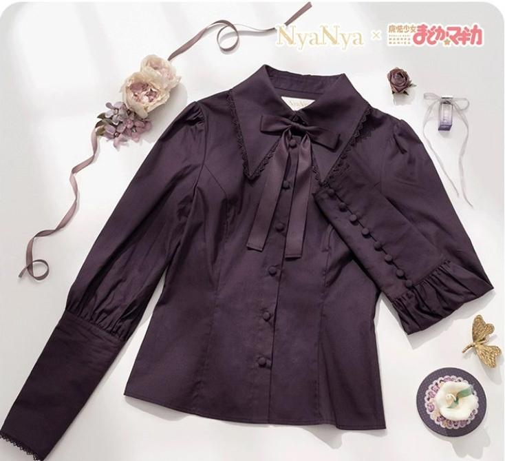 NyaNya - IP Collab Lolita Dress Madoka Kaname Homura Akemi Lolita OP dress