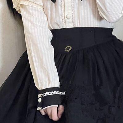 Uncle's Workshop - Rich Girl - Elegant Lolita Blouse and Skirt, Detachable Sleeves