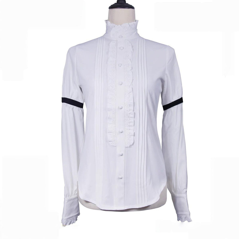 Immortal Thorn - Eternal Rose Knight - Ouji Lolita Long Sleeve Shirt, Stand Collar