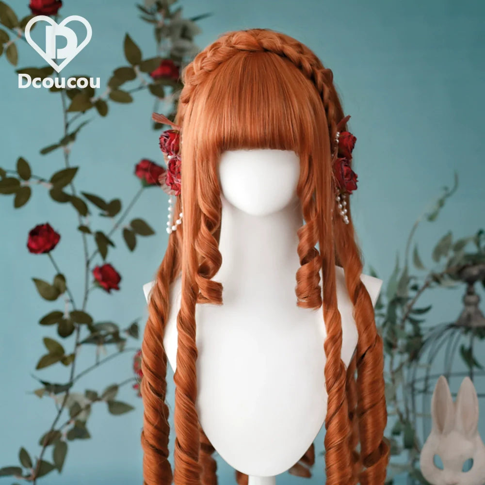 Dcoucou - Austin's Memory - 70cm Romantic Roman Curls Long Wavy Wig