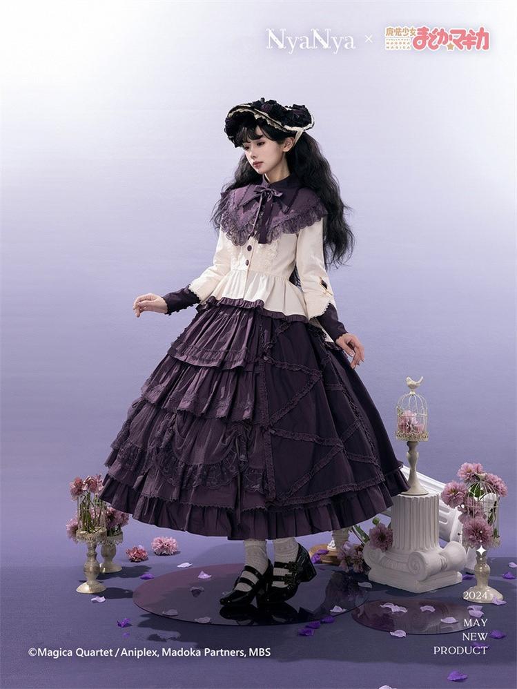 NyaNya - IP Collab Lolita Dress Madoka Kaname Homura Akemi Lolita OP dress