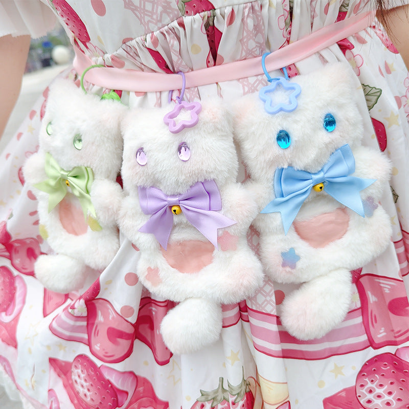 Plush Baji Bag Cute Guzi Pain Bag Student Backpack Baji Bag Decoration Pendant Gu Mei Star Chasing Anime - Lolita Fetch