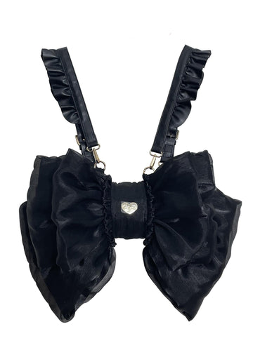 Boguta - Satin Butterfly - Lolita Bag with Butterfly Bow and Detachable Straps
