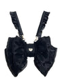 S / black bag+black shoulder strap