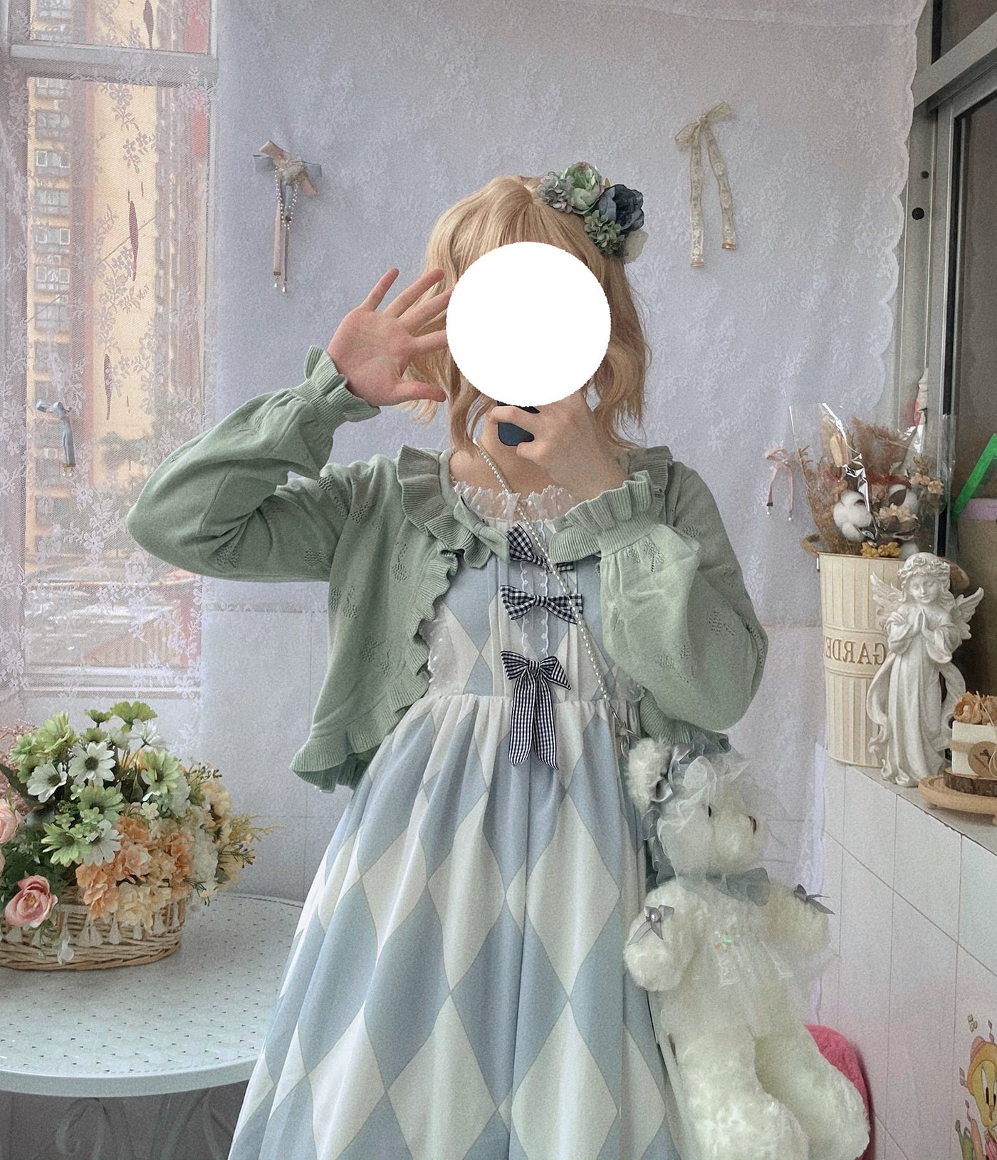 Little Dipper - Sweet Lolita Coat Long-sleeved - Cotton Cardigan Outerwear