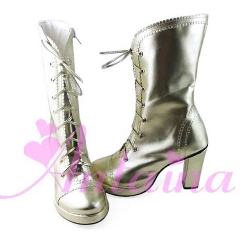 Antaina - Elegant Lolita Heel Boots Heel - Shoes Multicolor Shoes