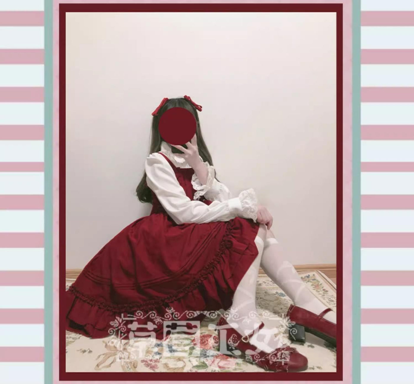 Strawberry Witch - Sweet Lolita JSK Multicolored - Lolita Dress JSK Dress