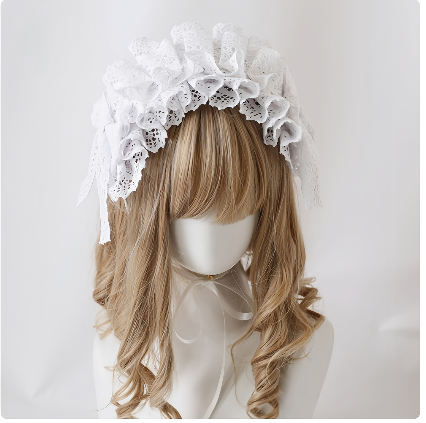 Xiaogui - Sweet Lolita Lace Headdress - Headwear