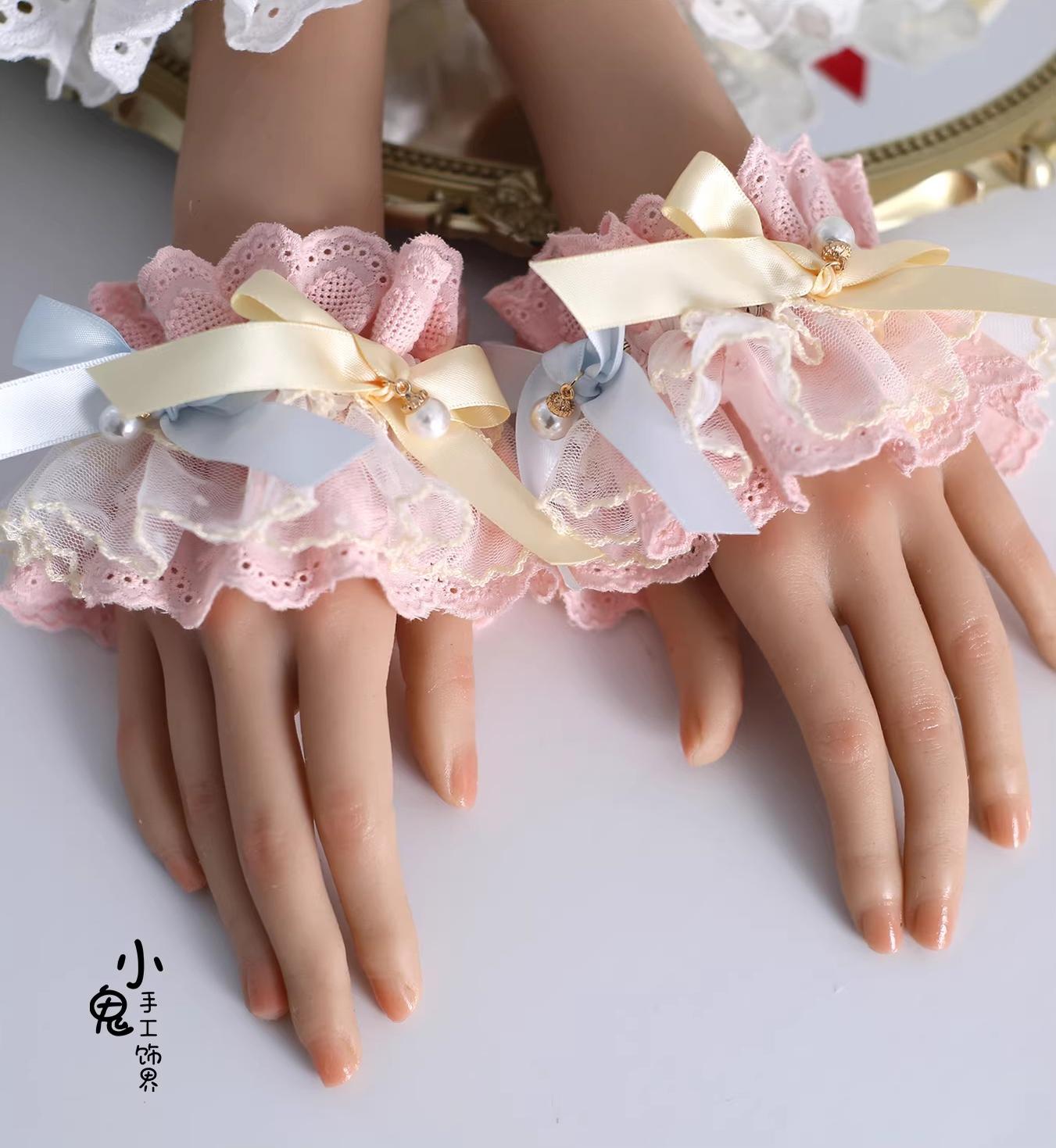 Xiaogui - Candy Color Lolita Headdresses - Hair Clips Headwear