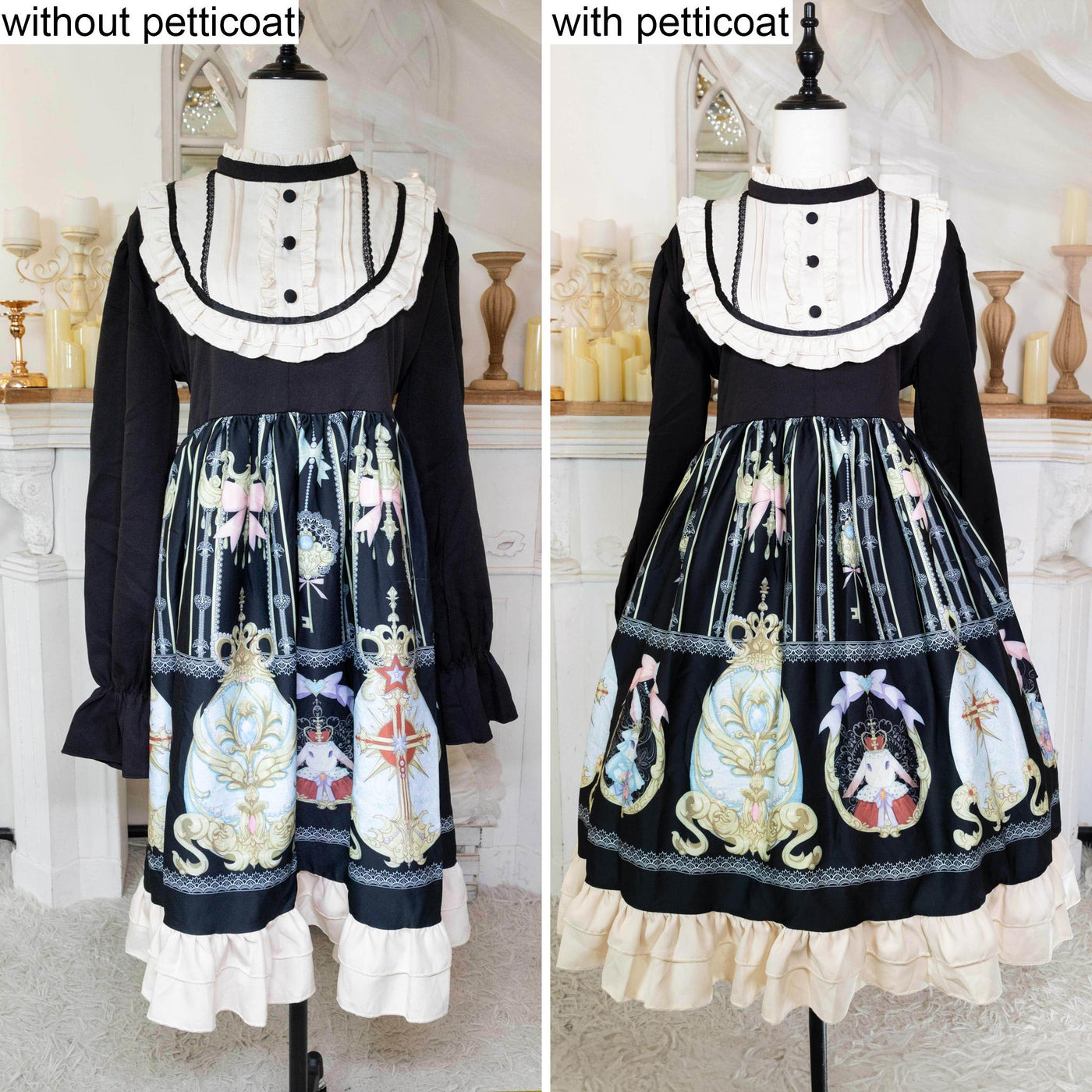 Noloria - Noloria 48 cm (18.9") High Volume - Petticoat, Cloud Lift Petticoat