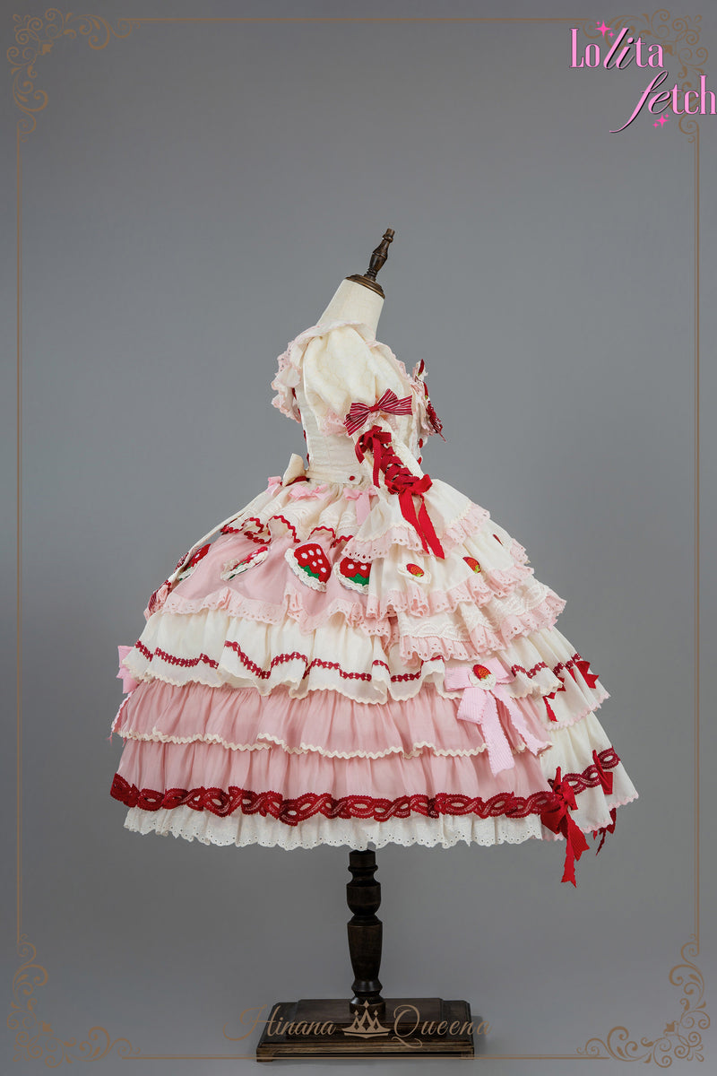 hinanaqueena Strawberry Party JSK Dress