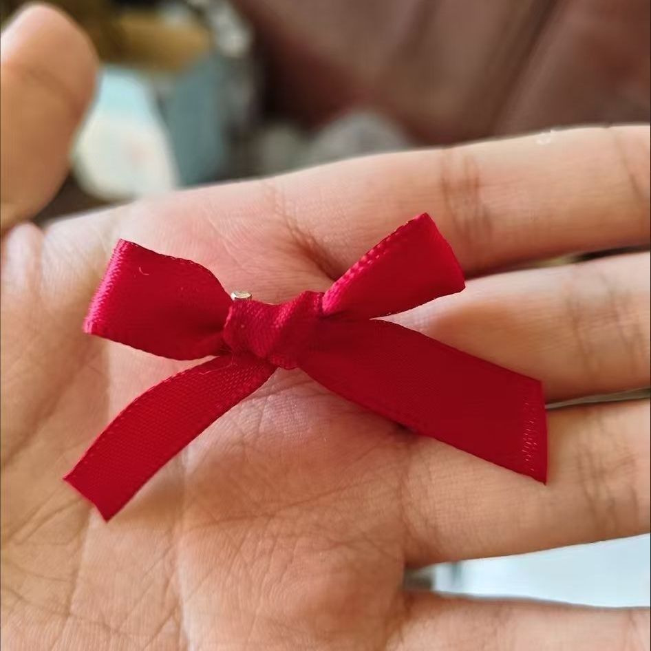 Handmade - Mini Ribbon Bow - Brooch Sets - detail view 10