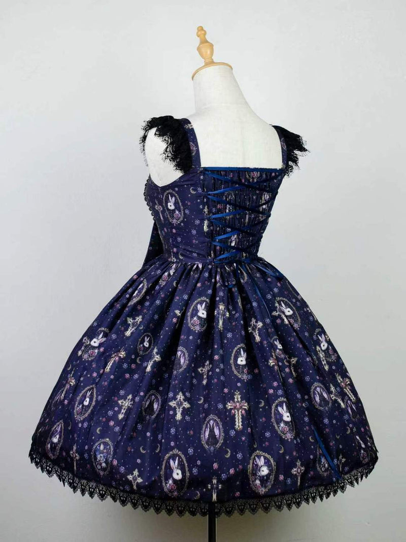 1st Anniversary - Strawberry Alice - Gothic Lolita JSK Dress - product image 3
