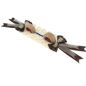 Cute Lolita Teddy Bear Ear Headband KC - Crown Hair Accessory