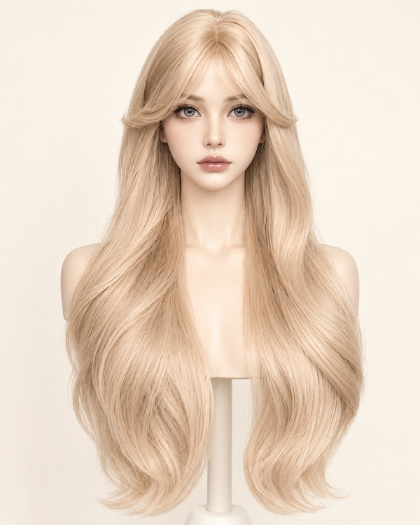 Kunkun Fish Rose Style long wavy wig - clean catalog view 1