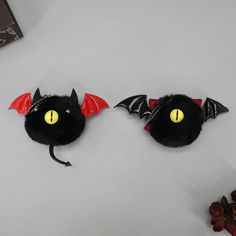 Handmade Plush Ghost - Small Keychain Pendant Backpack Demon Decoration Doll