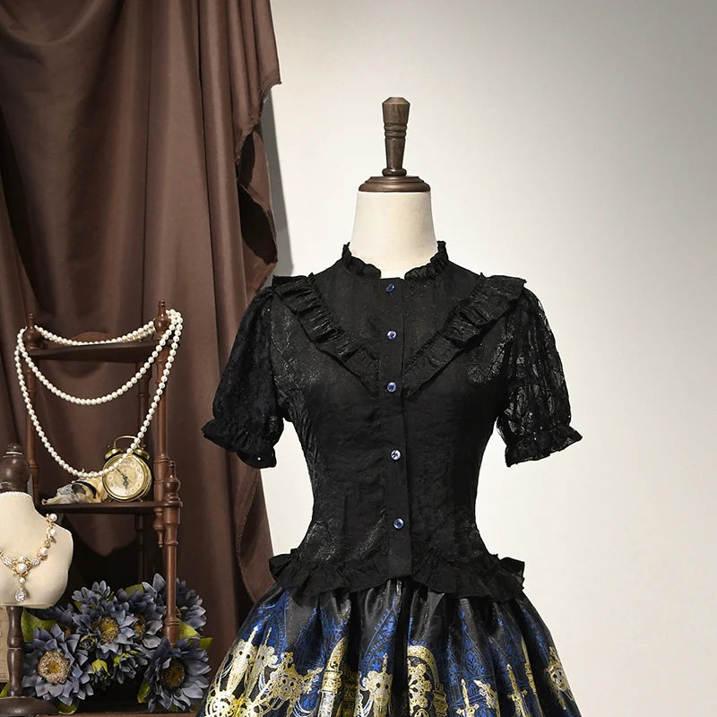 Star Trail Palace - Tale of the Crow Goddess - Gothic OP & JSK - product detail 5