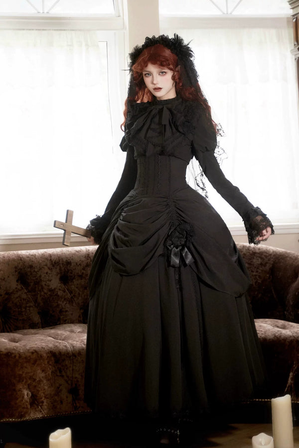Chudai - The Witch Returns - Gothic Blouse, Skirt & Cape - main product view