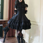 Black Short OP Dress / XS
