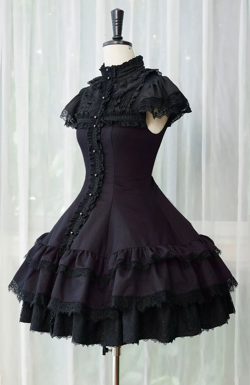 Lilizi - Liana Cross - Gothic Lolita OP Dress & Sleeve Covers - product detail 4