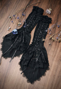 Lilizi - Liana Cross - Gothic Lolita OP Dress & Sleeve Covers - Sleeve Covers / S