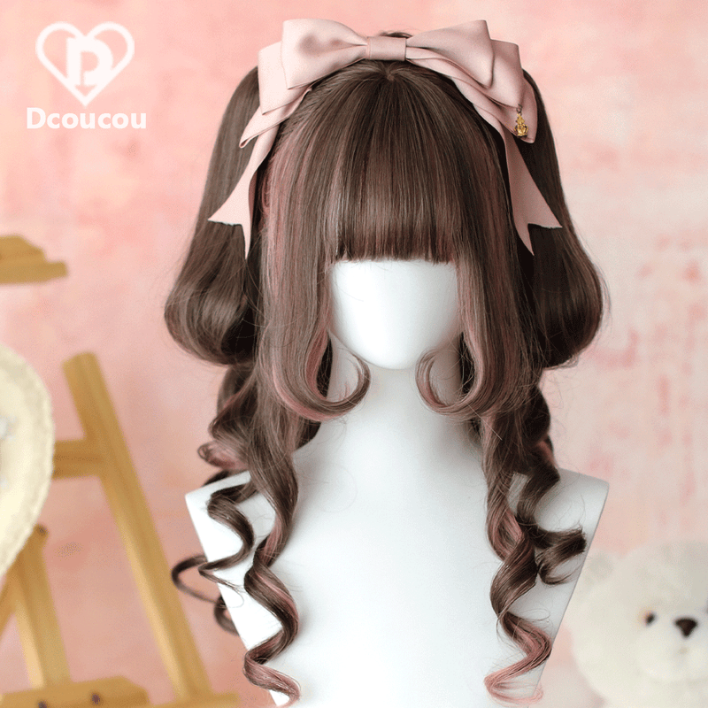 Dcoucou Heartless Bunny 45 cm Curly Wig