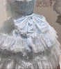 One Size / Blue Bow Trailing Only