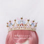 Butterfly Pearl Rhinestone Crown