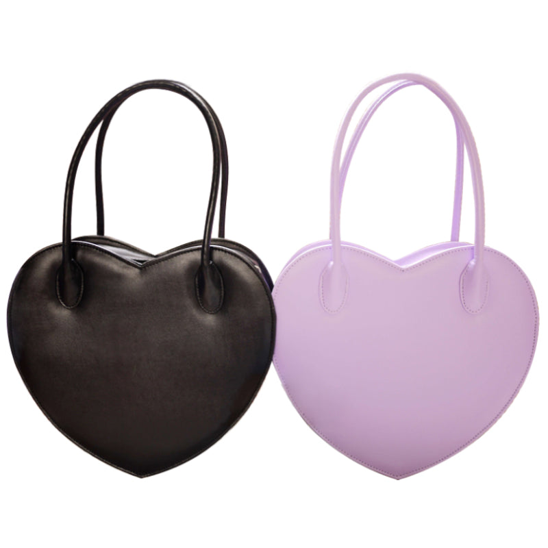 Loris - Sweet Heart - Heart-Shaped Lolita Handbag with Top Handles