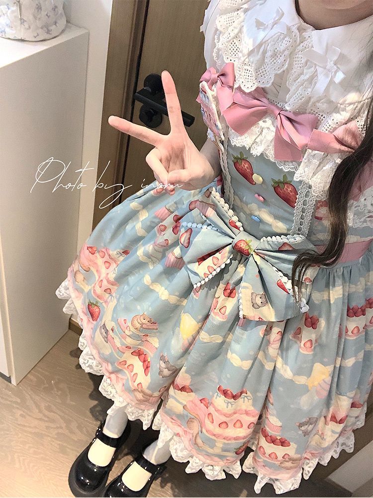 Doll and Bear - Strawberry Mice - Sweet Lolita JSK and Accessories - product detail 18