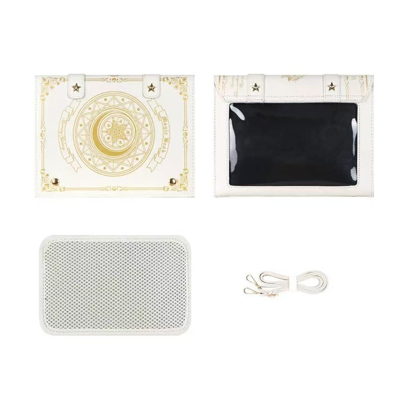 The Star-Moon Grimoire - Sweet Lolita Crossbody Clamshell bag - Lolita Fetch