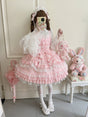 Pink jsk Suspender / S