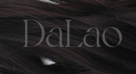 Dalao Home - Daily Long Curly Wavy Black Tea - Lolita Wig Wig