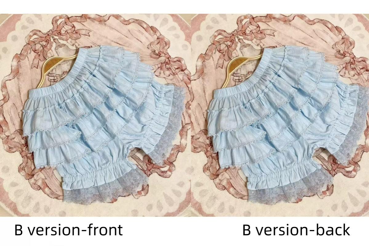 Lolita Innerwear Bloomers Multicolors Anti Exposure (L S) 9904:492452