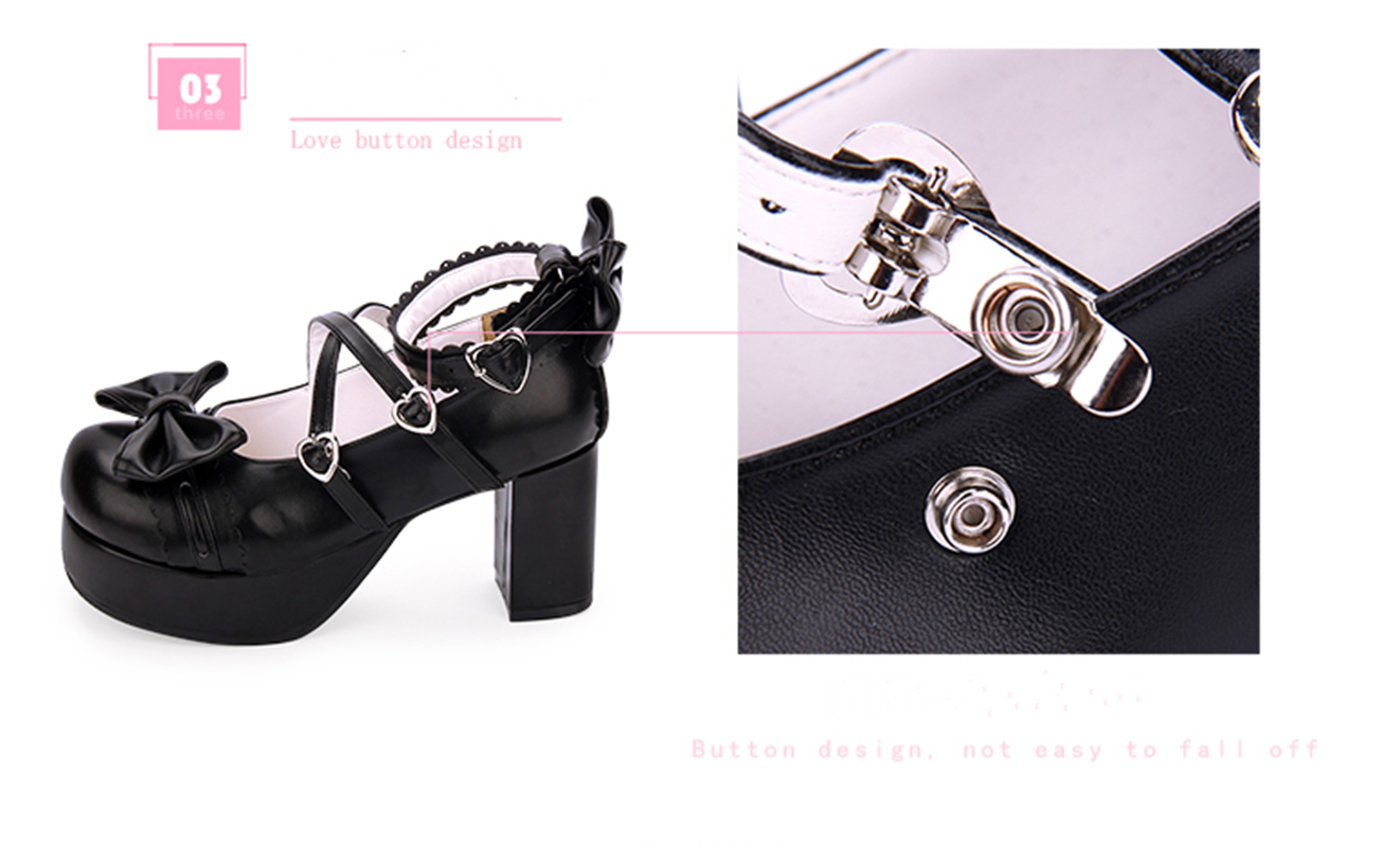 Angelic imprint - Sweet Lolita Heels Shoes Princess - Tea Party Low Cut Shoes Shoes