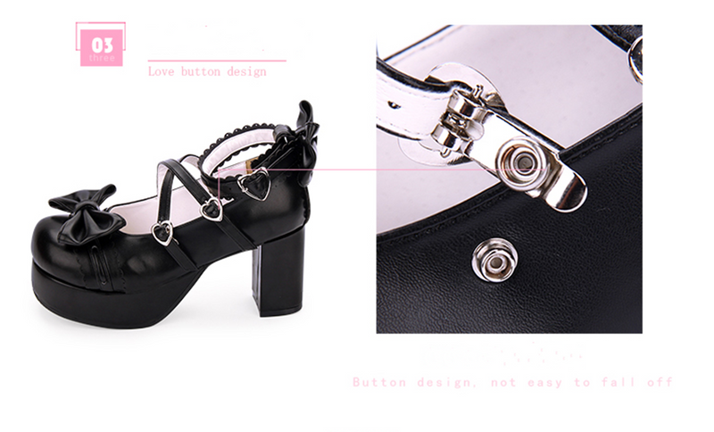 Angelic imprint - Sweet Lolita Heels Shoes Princess - Tea Party Low Cut Shoes Shoes
