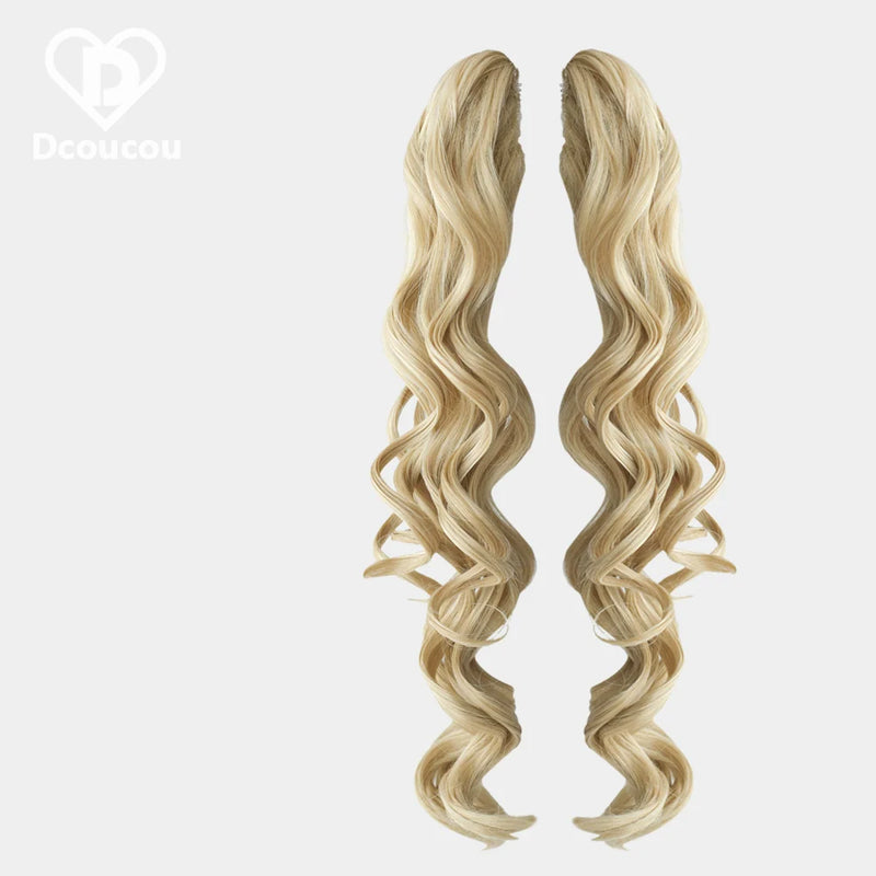 Dcoucou - Style 3 Mix & Match - 47cm Roman Curls with Tiger Clip Acces – detail view 16