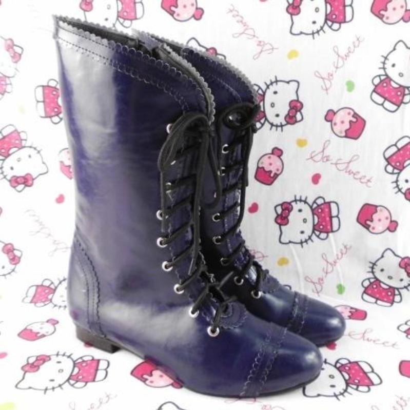 Antaina - Elegant Lolita Heel Boots Heel - Shoes Multicolor Shoes