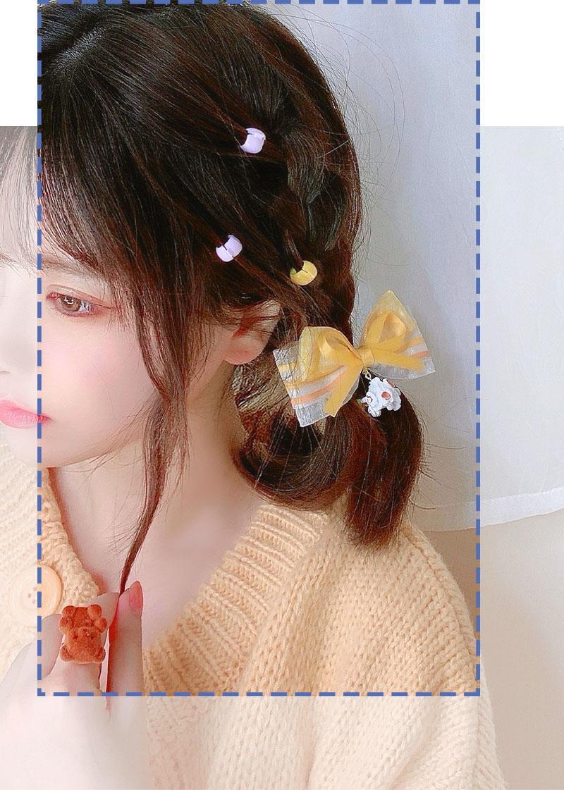 Cute Popcorn Edge Hair Clip Energetic Cute Hair Clip Original Lolita Hair Accessory  Girl Hair Ornament