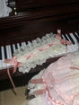 Pink jsk Suspender Skirt+Pink headband / S