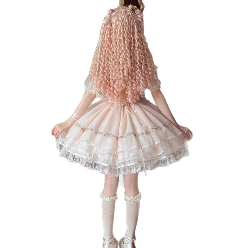 ZhiJinYuan Misty Champagne Summer OP Dress