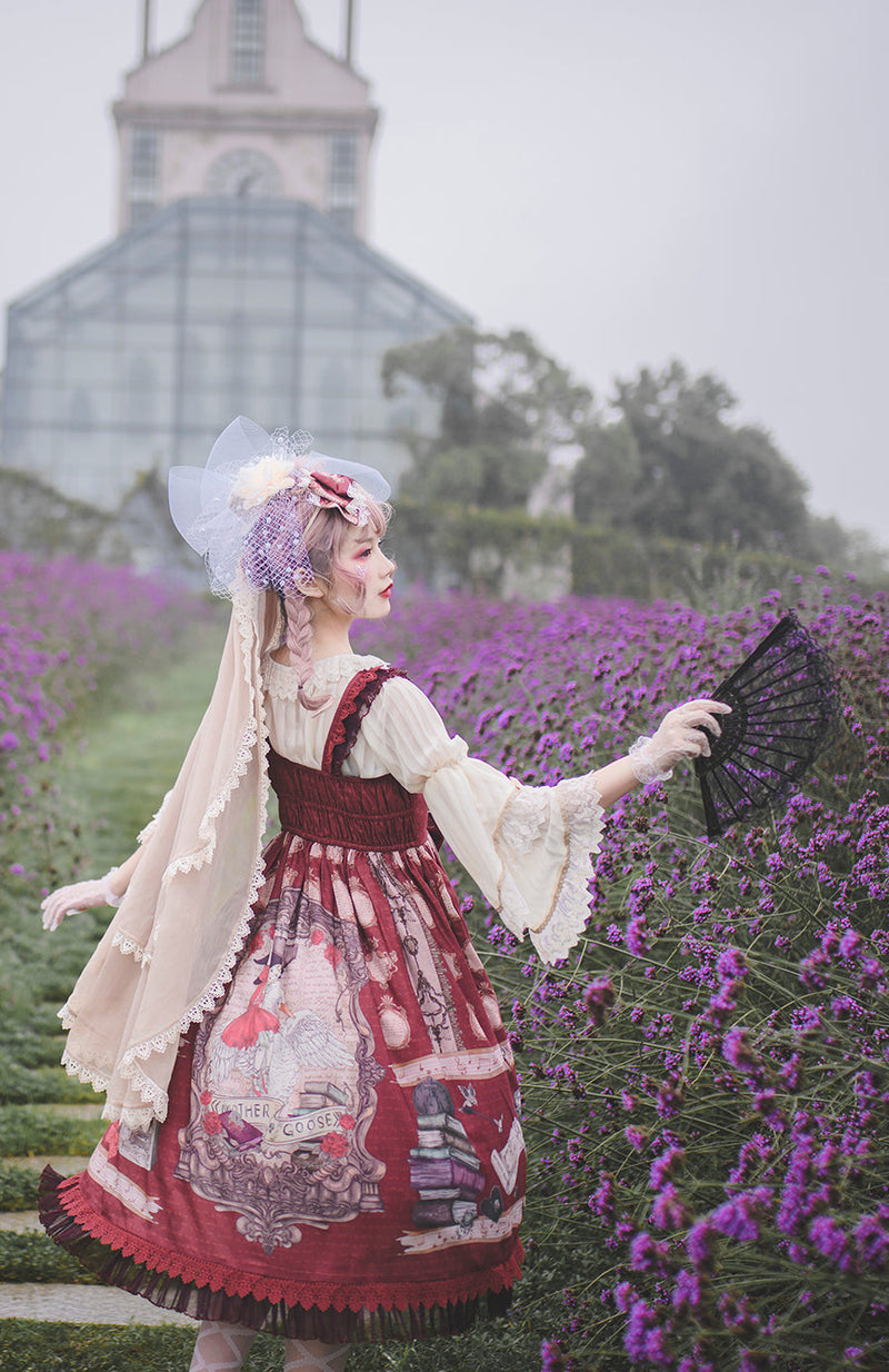 Infanta - Gothic Lolita Vail Double-layer - Lace Headdress Headwear