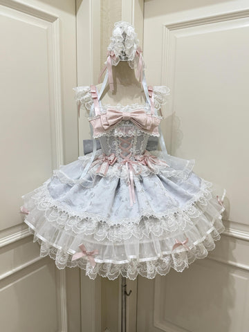 Sugar Girl - Fleeting Isle - Sweet Lolita Ballet Style Jumper Dress
