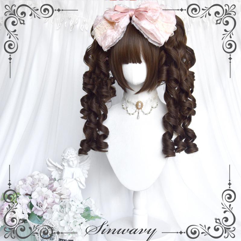 Sinwavy - Old School Lolita Wig - Layered Roman Curls Wig